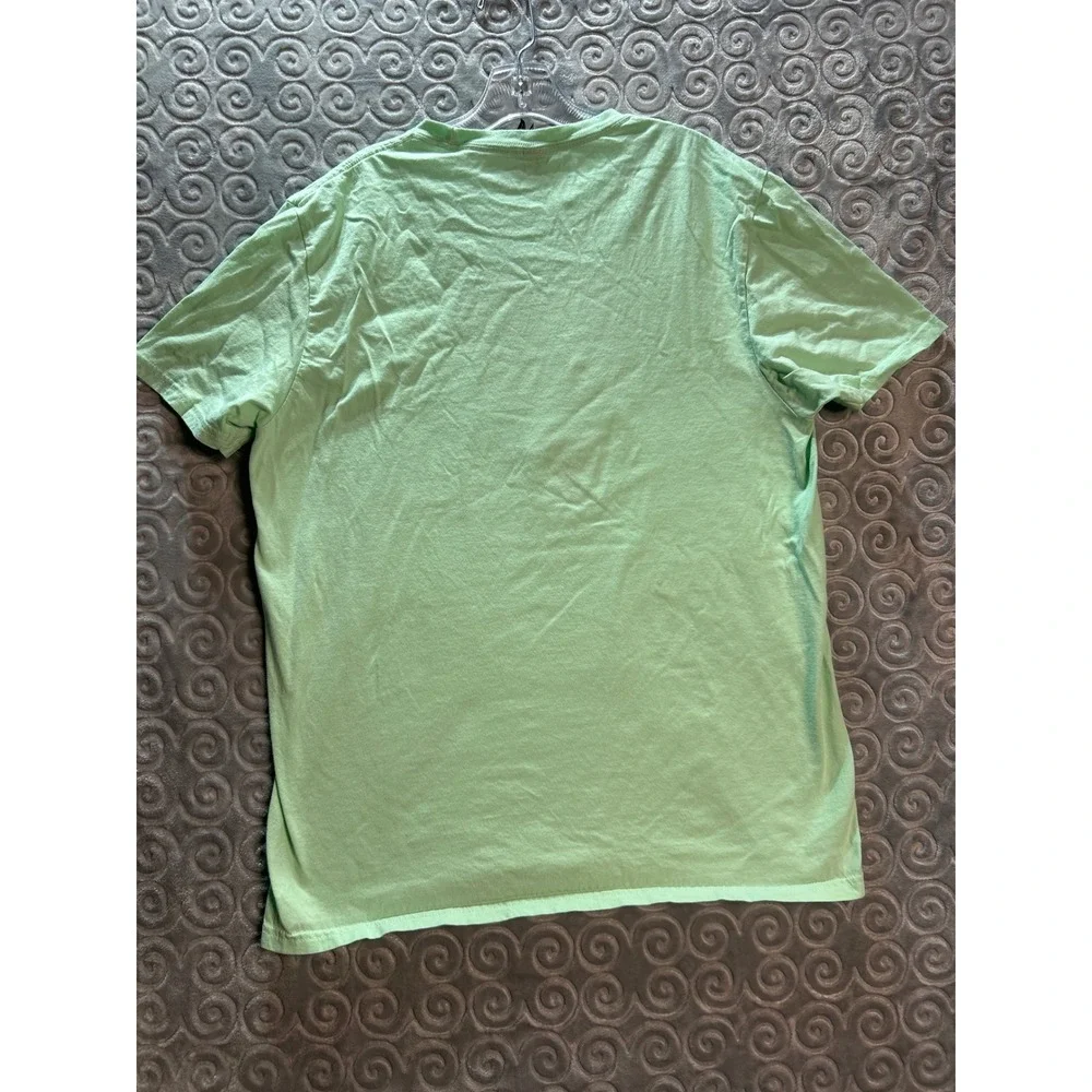Very Important Tee Waffle‎ Love Heart Graphic T Shirt Mint Green XL